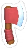 Camping Axe Red, non-target item in Match Factory Level 1506