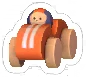 Car Orange, target item in Match Factory Level 1540