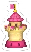 Castle Pink, non-target item in Match Factory Level 1508