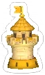Castle Yellow, non-target item in Match Factory Level 1508