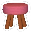 Chair Pink, non-target item in Match Factory Level 1495