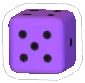 Dice Purple, non-target item in Match Factory Level 1543