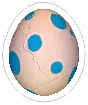 Dino Egg Blue, non-target item in Match Factory Level 1537