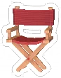 Director Chair Red, non-target item in Match Factory Level 1522