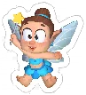 Fairy Blue, target item in Match Factory Level 1504