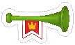 Fanfare Green, non-target item in Match Factory Level 1507