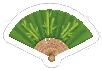 Folding Fan Green, non-target item in Match Factory Level 1517