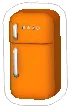 Fridge Orange, non-target item in Match Factory Level 1526