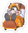 Grandma Wally Orange, non-target item in Match Factory Level 1542