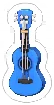 Guitar Blue, target item in Match Factory Level 1537