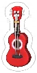 Guitar Red, non-target item in Match Factory Level 1540