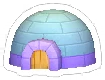 Igloo Purple, non-target item in Match Factory Level 1540
