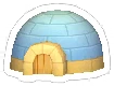 Igloo Yellow, non-target item in Match Factory Level 1525