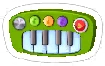 Keyboard Green, non-target item in Match Factory Level 1517