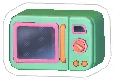 Microwave Green, non-target item in Match Factory Level 1516