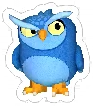 Owl Blue, non-target item in Match Factory Level 1537