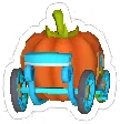 Pumpkin Vehicle Blue, target item in Match Factory Level 1504