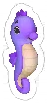 Seahorse Purple, non-target item in Match Factory Level 1503