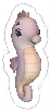 Seahorse White, non-target item in Match Factory Level 1503