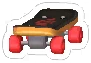 Skateboard Red, non-target item in Match Factory Level 1526
