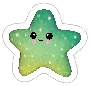 Starfish Green, non-target item in Match Factory Level 1503