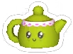 Tea Pot Green, non-target item in Match Factory Level 1537