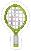 Tennis Racket Green, non-target item in Match Factory Level 1542