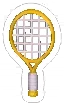 Tennis Racket Yellow, non-target item in Match Factory Level 1537