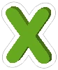 Text X, non-target item in Match Factory Level 1517
