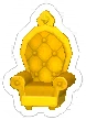Throne Yellow, non-target item in Match Factory Level 1508
