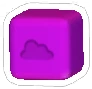 Toon Cube Purple, non-target item in Match Factory Level 1543