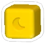 Toon Cube Yellow, non-target item in Match Factory Level 1543
