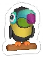 Toucan Blue, target item in Match Factory Level 1526