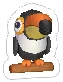 Toucan Orange, non-target item in Match Factory Level 1523