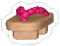 Wood Shoes Pink, target item in Match Factory Level 1504